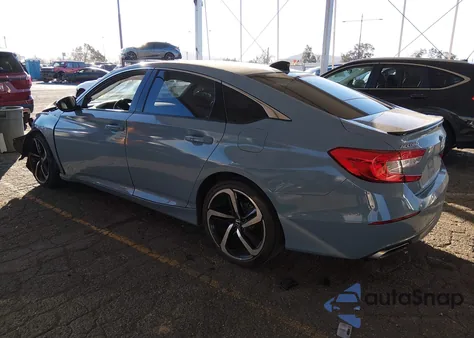 2021 Honda Accord Sport z USA, uszkodzony, nr VIN 1HGCV1F35MA086879